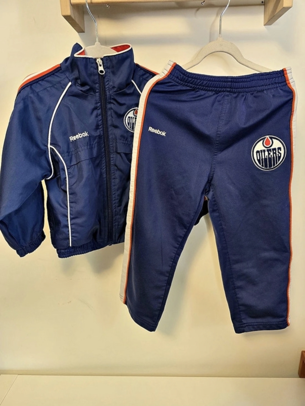 Reebok Kids Oilers Track Set